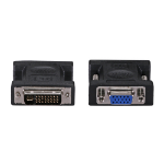 Cablenet SVGA HD15 Female - DVI-I 24+5 Male Dual Link Black Adaptor
