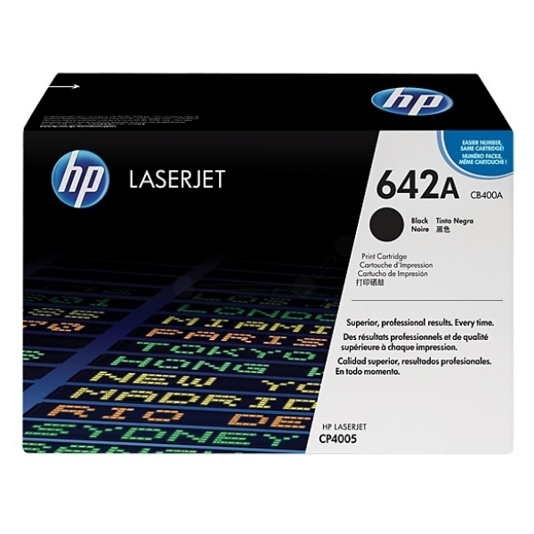 HP CB400A/642A Toner Cartridge black. 7.5K Pages ISO/IEC 19798 For HP