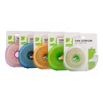 Q-CONNECT KF27009 tape dispenser Plastic Assorted colours