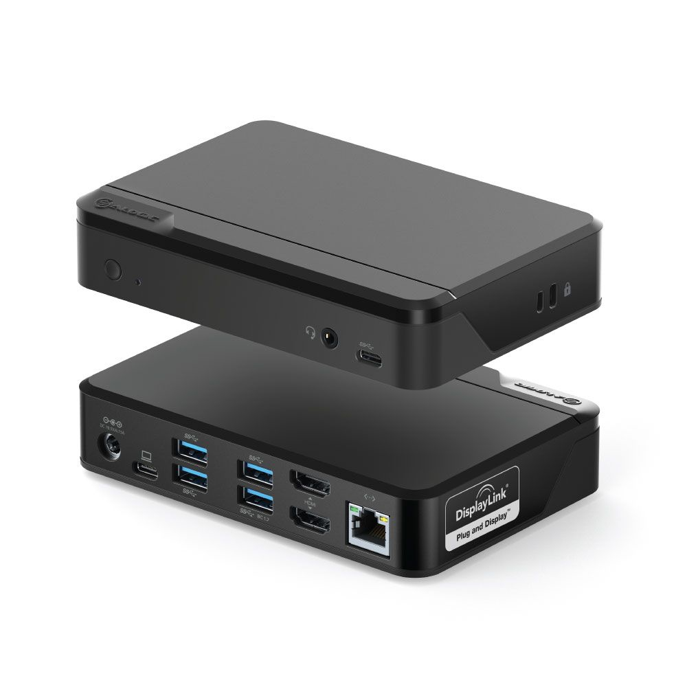 Image of ALOGIC DUTHDPR notebook dock/port replicator USB 3.2 Gen 1 (3.1...