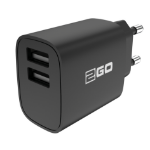 2GO 794250 oplader voor mobiele apparatuur Zwart Binnen