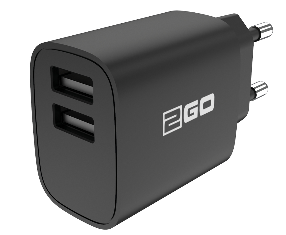 2GO 794250 mobile device charger Black Indoor