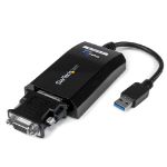 StarTech.com Adaptateur USB 3.0 vers DVI - Adaptateur Vidéo Double Écran/Multi-Écrans de Carte Graphique /Vidéo Externe USB 3.0 vers DVI – Adaptateur d'Affichage USB - 2048 x 1152