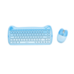 LogiLink Kids Keyboard 2.4G Combo set, blue