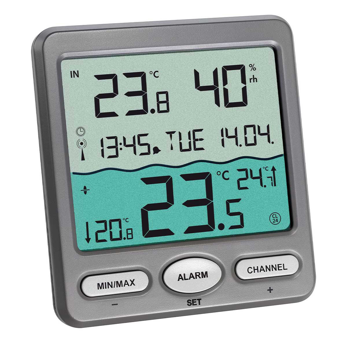 Image of TFA-Dostmann 30.3056.10 - Thermometer - Plastic - Digital -...