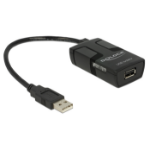 DeLOCK 62588 USB cable 0.15 m USB A Black