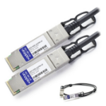 AddOn Networks 8m, QSFP+ - QSFP+ InfiniBand/fibre optic cable QSFP+ Black