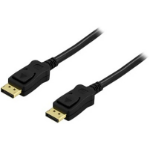 Deltaco DP-1020 DisplayPort cable 2 m Black