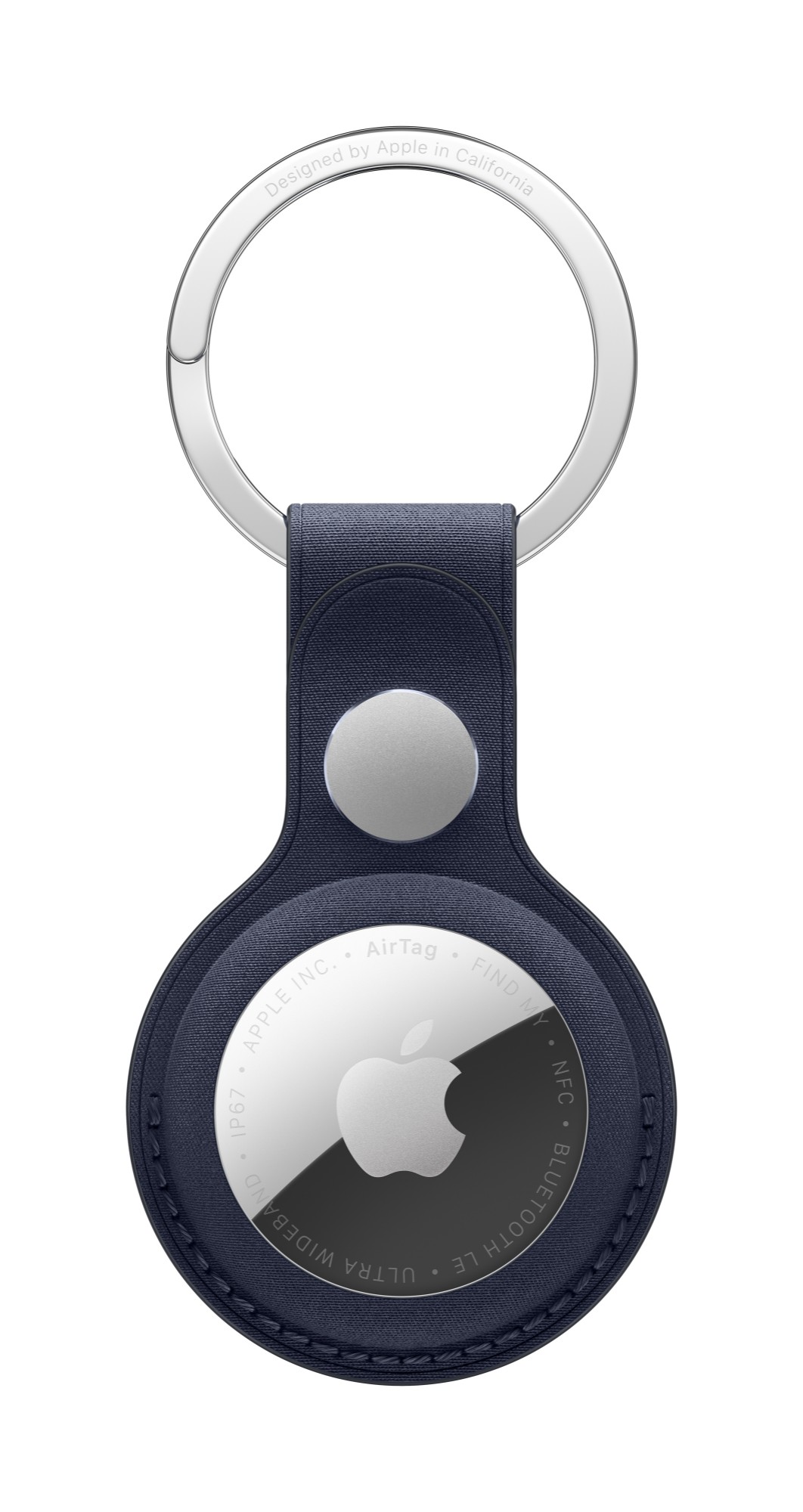 Apple AirTag FineWoven Key Ring – Navy