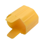 Tripp Lite PLC14YW Plug-Lock Inserts, C13 Power Cord to C14 Outlet, Yellow, 100 Pack