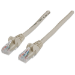 Intellinet Network Patch Cable, Cat6, 20m, Grey, CCA, U/UTP, PVC, RJ45, Gold Plated Contacts, Snagless, Booted, Lifetime Warranty