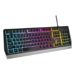 GNS GENESIS Rhod 300 RGB keyboard Gaming USB QWERTY English Black