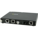 Perle SMI-1000-S2LC160 network media converter 1000 Mbit/s 1550 nm Single-mode Black