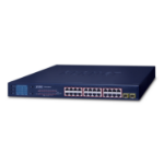 PLANET GSW-2620VHP network switch Unmanaged Gigabit Ethernet (10/100/1000) Power over Ethernet (PoE) 1U Blue