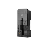 Monoprice 15876 surge protector Black 6 AC outlet(s)