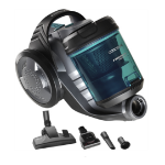Concept VP5151 vacuum 2 L Drum vacuum Dry 800 W Bagless