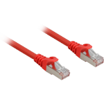 Sharkoon Cat.6a SFTP networking cable Red 0.5 m Cat6a S/FTP (S-STP)