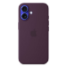 Apple iPhone 16 Silicone Case with MagSafe - Plum