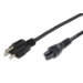 Microconnect PE110830 power cable Black 3 m Power plug type B C5 coupler