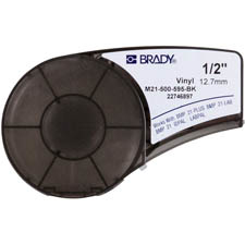 Brady Black/White 139742 Self-Adhesive Printer Label