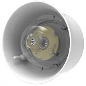 Wall Sounder Beacon, white  case, white LEDs