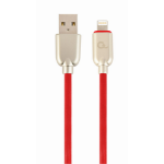 Cablexpert CC-USB2R-AMLM-2M-R Lightning-kabel Rood