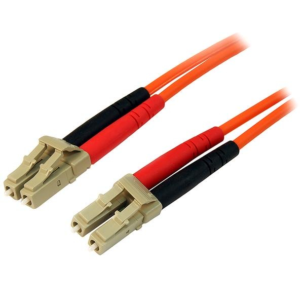 StarTech.com Fiber Optic Cable - Multimode Duplex 50/125 - LSZH - LC/LC - 3 m