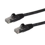 StarTech.com 5m CAT6 Ethernet Cable - Black CAT 6 Gigabit Ethernet Wire -650MHz 100W PoE RJ45 UTP Network/Patch Cord Snagless w/Strain Relief Fluke Tested/Wiring is UL Certified/TIA  Chert Nigeria