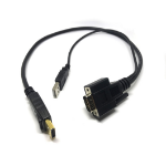 Lantronix 500-195-R-ACC USB graphics adapter Black