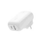 Belkin WCB009AUWH mobile device charger Universal White AC Fast charging Indoor