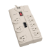 Tripp Lite TLP808TEL surge protector Gray 8 AC outlet(s) 120 V 95.7" (2.43 m)