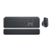 Logitech MX Keys Combo for Business keyboard Mouse included Office Bluetooth AZERTY French Graphite