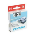 DYMO D1 (SD45013/S0720530) Label Cassette, 12mm x 7m - Black on White