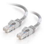 C2G Cat6 550MHz Snagless Patch Cable Grey 7m networking cable U/UTP (UTP)
