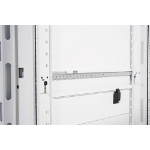 APC NetShelter SX 42U 600mm(b) x 1070mm(d) 19" IT rack, behuizing met zijpanelen, wit