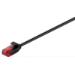 Microconnect V-UTP6A005S-SLIM networking cable Black 0.5 m Cat6a U/UTP (UTP)