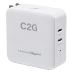 C2G C2G58882 mobile device charger Laptop, Tablet White AC, USB Indoor