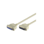 Microconnect DB25-DB25 3m serial cable White DB-25