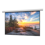 Da-Lite Myriad Reveal, 16:10, 226" with Matte White and standard black drop