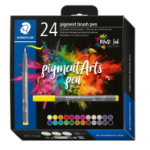 Staedtler Pigment Arts Brush Pen felt pen Multicolour 24 pc(s)