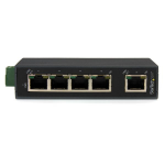 StarTech.com 5-poorts industriële Ethernet-switch op een DIN-rail monteerbaar