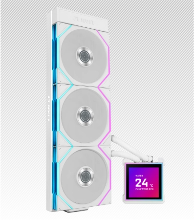 Lian Li Black/White Hydroshift Ii Lcd-S 360 Tl Processor Liquid Cooling Kit 12 Cm