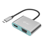 i-tec Metal USB-C HDMI and VGA Adapter