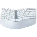 Matias FK413D keyboard Universal RF Wireless + USB QWERTY English Silver