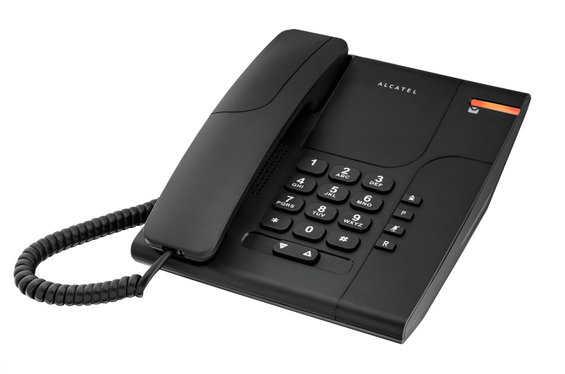 Alcatel Temporis 180 Analog/DECT telephone Black