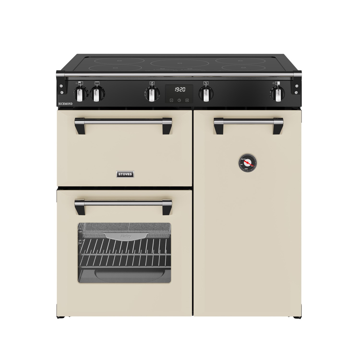 Belling Stoves Richmond 90cm Electric Induction Range Cooker - Cream