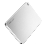 Toshiba Canvio Premium 1TB external hard drive Metallic, Silver