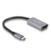 DeLOCK 60020 HDMI cable 0.15 m HDMI Type A (Standard) USB Type-C Black, Grey