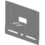 Ergonomic Solutions Kiosk integrated printer
