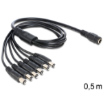 DeLOCK 83289 electriciteitssnoer Zwart